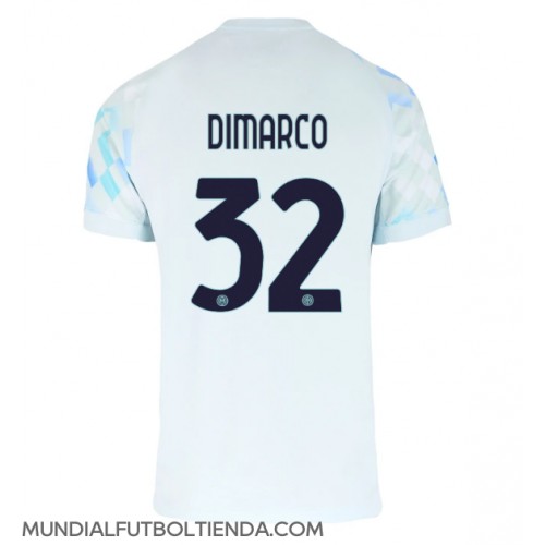 Camiseta Inter Milan Federico Dimarco #32 Segunda Equipación Replica 2025-26 mangas cortas